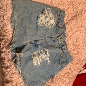 Jean shorts